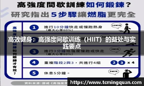 高效健身：高强度间歇训练（HIIT）的益处与实践要点